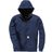 Carhartt Wind Fighter Relaxed Fit Midweight Full Zip Sweatshirt - Navy