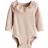 H&M Frilled Collar Bodysuit - Dusty Pink (1255875003)