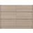 SECONIQUE Paris Beige Chest of Drawer 120x88cm