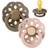 Bibs Boheme Latex Pacifier Size 2 6-18m 2-pack Dark Oak/Blush