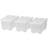 IKEA Glis Box with Lid Clear