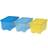 IKEA Glis Box with Lid Yellow/Blue