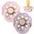 Bibs Boheme Latex Pacifier Size 2 6-18m 2-pack Blossom/Dusky Lilac
