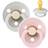 Bibs Color Sut Size 2, 6-18m, 2-pack Haze/Blossom