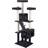 Zooplus Scratching Post Rapunzel 181x60x50cm Dark Gray