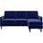 Mr. Kate Winston Blue Sofa 81.5" 2pcs 3 Seater