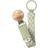 Bibs Braid Pacifier Sage/Ivory