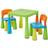 Liberty House Toys Kids Table & 2 Chair Set Multicolour