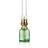 Karlskrona Lampfabrik Koholmen Jade Green Oil Lamp 24cm