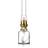 Karlskrona Lampfabrik Koholmen Clear Oil Lamp 24cm