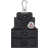 Moncler Mini Vest Key Ring - Black