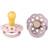 Bibs Boheme Latex Pacifier Size 1 0-6m 2-pack Blossom/Dusky Lilac