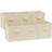 Amazon Basics Collapsible Solid Beige Storage Box 8.5L 6pcs