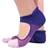 Sock Snob Non Slip Grip Low Cut Invisible Socks 2-pack - Purple