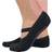 Sock Snob Non Slip Grip Low Cut Invisible Socks 2-pack - Black