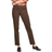 Croft And Barrow Women's Effortless Stretch Pull On Straight Leg Pants - Cocoa
