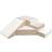 Velinda EPS Styrofaom+PE Foam Slide Set Hard Version White/Beige