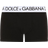 Dolce & Gabbana Regular Bi-Elastic Cotton Jersey Boxer Shorts - Black