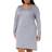 Triumph Night Dress In Long Sleeves - Light Grey Melange