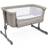 Chicco Next2Me Essential Crib Stone Grey 22.4x38"