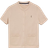 Polo Club Short Sleeved Button Down Cardigan with Rigby Go Logo - Beige