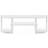 Furinno Turn-S-Tube Wide Entertainment Center White TV-bänk 120x40cm
