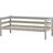 HoppeKids ECO Comfort Junior Bed Dove Grey 65x166cm