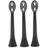 Spotlight Oral Care Sonic Toothbrush Replacement Heads Graphite Grey 3-pack