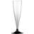 Santex Black Champagneglas 14cl 10stk