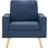 vidaXL 288697 Blue Fåtölj 80cm