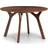 Julian Bowen Huxley Walnut Dining Table 47.2x47.2cm