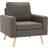 vidaXL 288701 Taupe Fåtölj 80cm