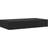 vidaXL Floating Black Wall Shelf 48cm
