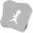 Solstickan Grey Coaster 4pcs