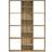 vidaXL Room Divider Artisan Oak Bokhylla 140cm
