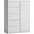 Furniture To Go Fribo White Chest of Drawer 83.1x113.9cm