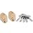 Assa Abloy 1301 2-pack Brass