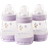 Mam Easy Start Anti-Colic Bottle 160ml 3-pack Lilac