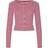Pieces Cardigan In Goji Berry - Red