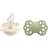 Bibs Infinity Silicone Pacifier Size 2 6-18m 2-pack Ivory/Sage