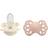 Bibs Infinity Silicone Pacifier Size 2 6-18m 2-pack Ivory/Blush