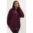 Yours Curve Essential Knitted Jumper - Purple