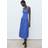Mango Flared Cotton Dress Women - Blue