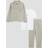River Island Boys Textured Jacket 3 Piece Set - Beige