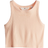 H&M Tank Top With Raised Print - Peach (1240335003)