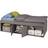 Kidsaw Low Single 3ft Cabin Bed Grey 37.8x77.2"
