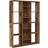 vidaXL Room Divider Aged Wood Bokhylla 140cm