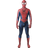Doqaus Tobey Maguire Raimi Spiderman Costume Black/Red