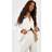 boohoo Womens Linen Mix Relaxed Fit Long Sleeve Shirt - Beige