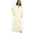 boohoo Plus Chiffon Ruffle Detail Maxi Skater Dress - Yellow
